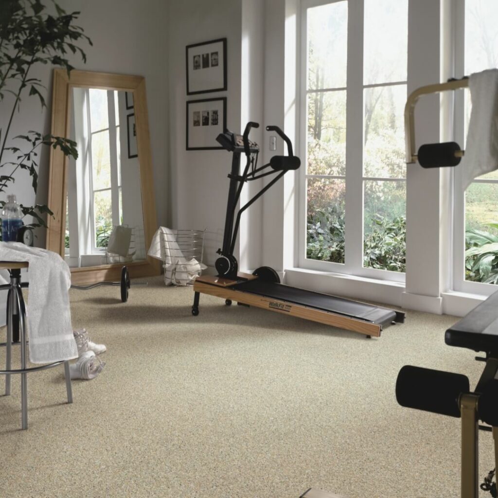 Gym room flooring | Dary Carpet & Floors